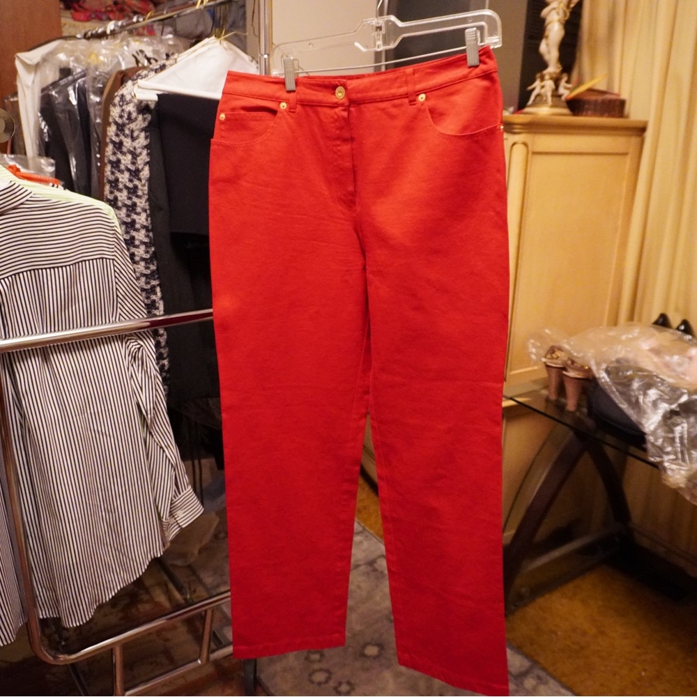 St. John Red Pants